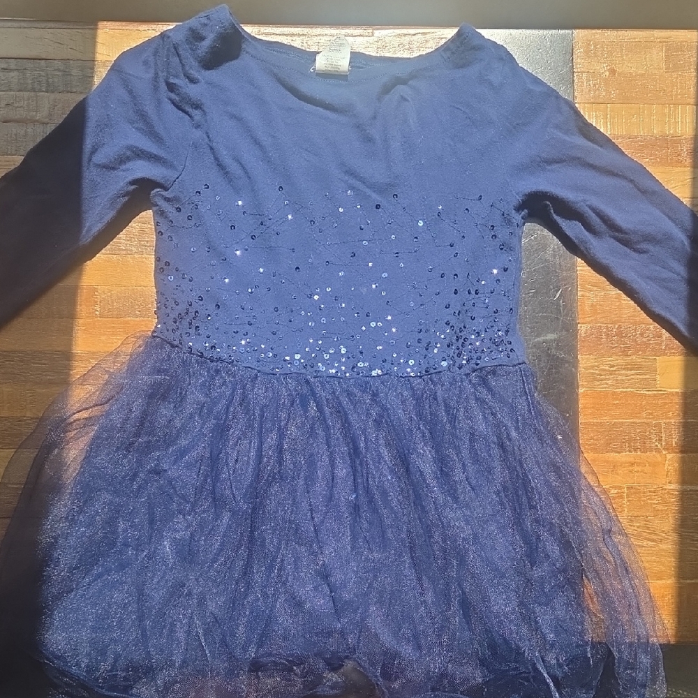 Sparkling Blue Kids Costume Dress